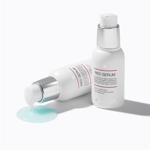 MEDICUBE Red Serum 2.0 - Non-Comedogenic Acne & Redness Relief Serum