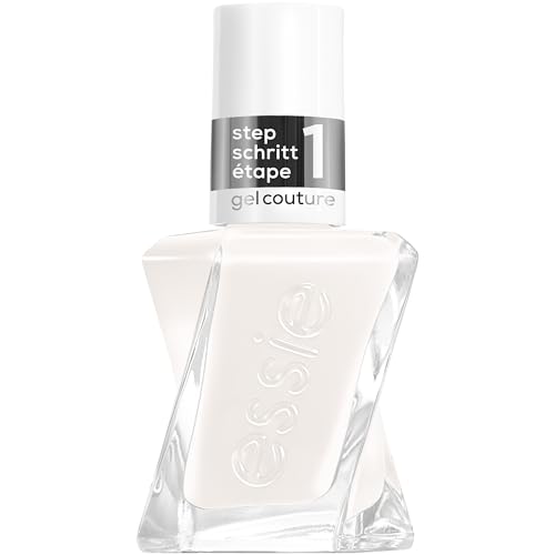 essie First Fitting White Gel Couture Nail Polish