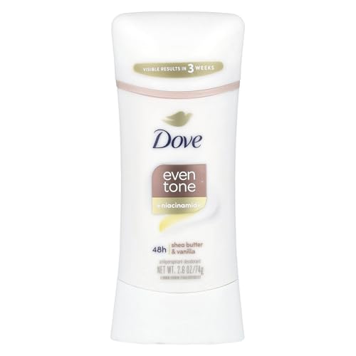 Dove Even Tone + Niacinamide Antiperspirant Deodorant - Shea Butter & Vanilla, 2.6 oz