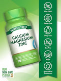Nature's Truth Calcium Magnesium Zinc Supplement - Bone & Immune Support - 90 Caplets
