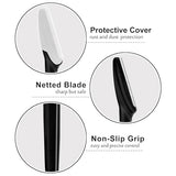 YelaJoy 12 Pcs Eyebrow Razors | Multipurpose Face Razors for Peach Fuzz Removal & Exfoliating Dermaplaning