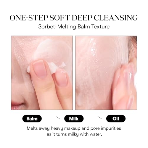 VT Cosmetics PDRN Grinding Cleansing Balm - Makeup Remover & Gentle Exfoliator (Vegan, 50ml)