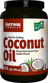 Jarrow Formulas Organic Coconut Oil Expeller-Pressed 32 fl oz
