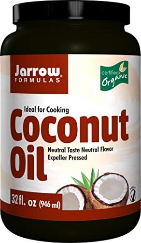 Jarrow Formulas Organic Coconut Oil - Expeller-Pressed - 32 fl oz (946 ml)