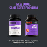 FreshCap Lion's Mane Mushroom Supplement - Natural Nootropic for Brain Health, Cognition and Mood