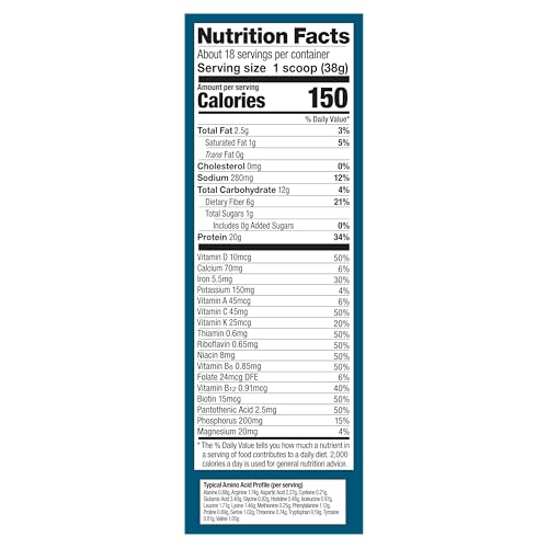 Vega One All-in-One Nutritional Shake - Berry Flavor, Plant-Based Protein, 1.51 lbs