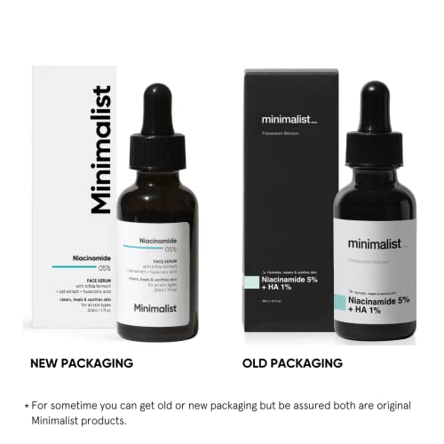 5% Niacinamide Serum for Face – Hydrates & Repairs with B3 & Hyaluronic Acid – 30ml