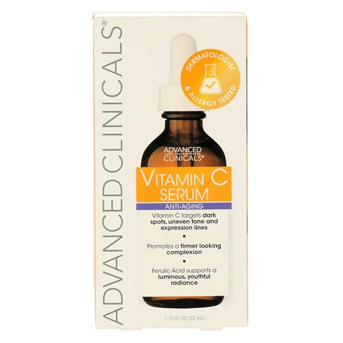 Advanced Clinicals Vitamin C Anti-Aging Serum - Brightening & Firming Serum