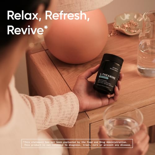 Sports Research L-Theanine 200mg, 60 Softgels