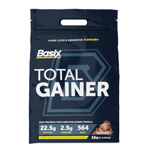 Basix Total Gainer - Chocolate Chunk (15 LB)