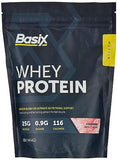 Basix Muscle Whey Protein Powder - Strawberry Swirl Flavor - 1 LB