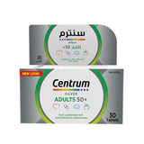 Centrum 50+ Silver Multivitamins 30 Tabs - age 50+ Daily Immunity Support