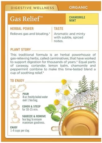 Traditional Medicinals Gas Relief, 16 Teabags