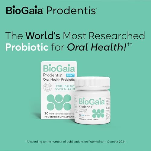 BioGaia Prodentis Mint Lozenges: Fresh Breath & Healthy Gums
