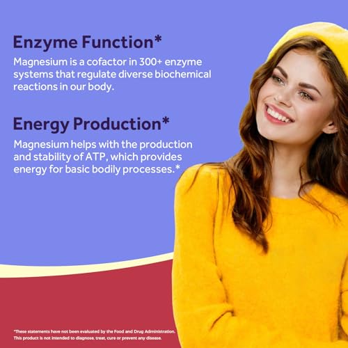 Doctor's Recipes Magnesium Glycinate 500mg for Men & Women - 90 Capsules