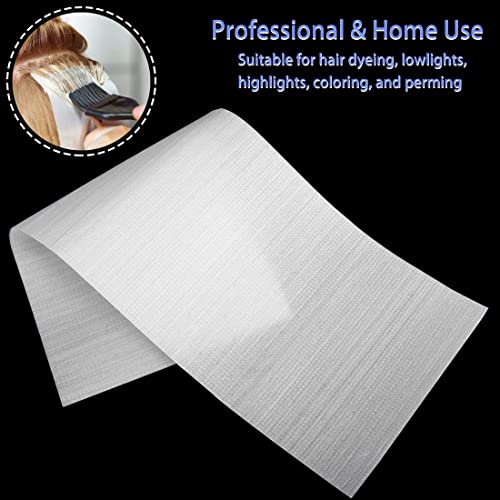 MAKINGTEC Hair Dye Paper - 50PCS Reusable Foam Hair Wraps for Professional Coloring