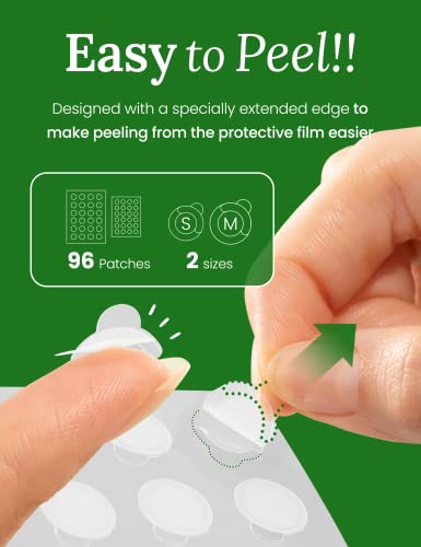 Troubless Invisible Pimple Patch Signature - Hydrocolloid Spot Treatment for Nighttime Use, 96 Patches