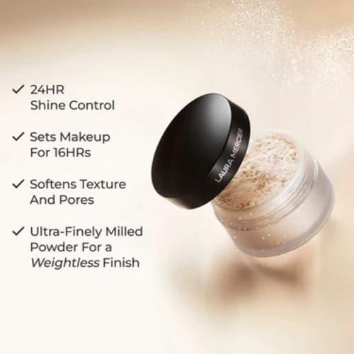 Laura Mercier Translucent Loose Setting Powder & Puff - 29g