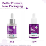 The Derma Co 10% Vitamin C Serum with Niacinamide & Hyaluronic Acid - Skin Brightening Anti-Aging Serum for Dullness, Pigmentation & Dark Spots - 30ml