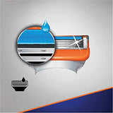 Gillette Fusion5 Power Razor Blades for Men - 4 Refills with Precision Trimmer