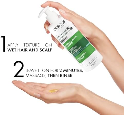Vichy Dercos Anti-Dandruff Shampoo (Normal to Oily Hair) - 390ml