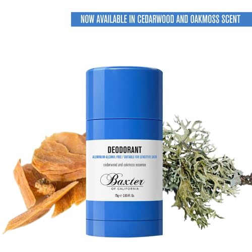 Baxter of California Aluminum & Alcohol Free Deodorant - Cedarwood & Oakmoss 2.65oz