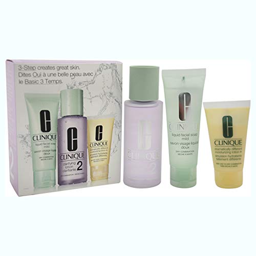 Clinique 3-Step Skin Care System (Type 2) - 180ml