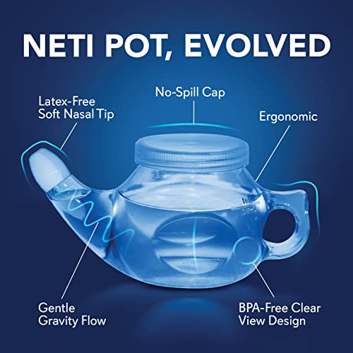 Sinucleanse Neti-Pot System Kit with 30 Salt Packets