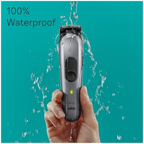 Braun MGK7420 Series 7 10-in-1 Multi-Grooming Kit - Metal Blades, Long Battery Life