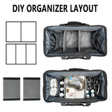 MATEIN Large Water-Resistant Medical First Aid Organizer Tote Bag