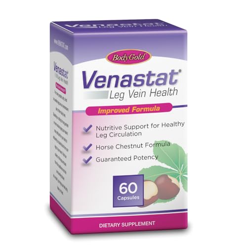 Body Gold Venastat Circulatory Support Supplement - 60 Capsules