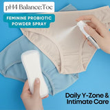 pH4 BalanceToc Feminine Probiotic Powder Spray – Silver Edition – Probiotic Care for Odor Control & pH Balance – 6.5g