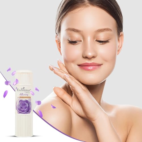 Enchanteur Alluring Perfumed Talc: Rose & Iris Scent