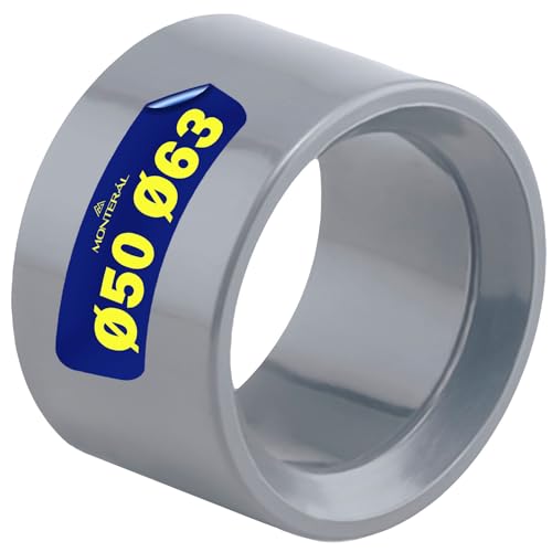 PVC Reduction Bushing U Ø 63mm to 50mm - 10 Year Warranty by MONTERAL