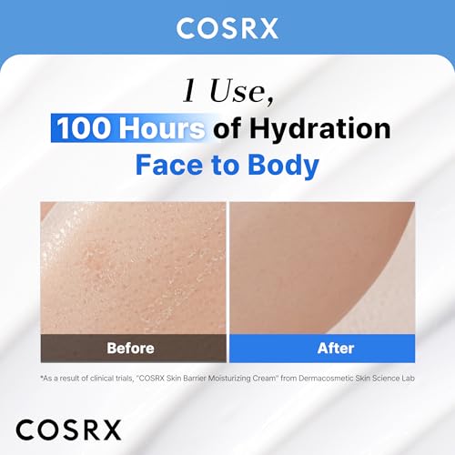 COSRX BARRIER MOISTURIZING CREAM - HYDRATING BODY & FACE FOR DRY SKIN (KERATIN CREAM) 15.2 FL.OUNCE/ UNSCENTED