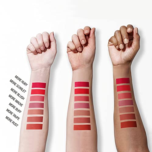 Maybelline New York Matte Lipstick - Intense Colour Sensational Ultimate Colour #199 More Ruby (Red) - 2g