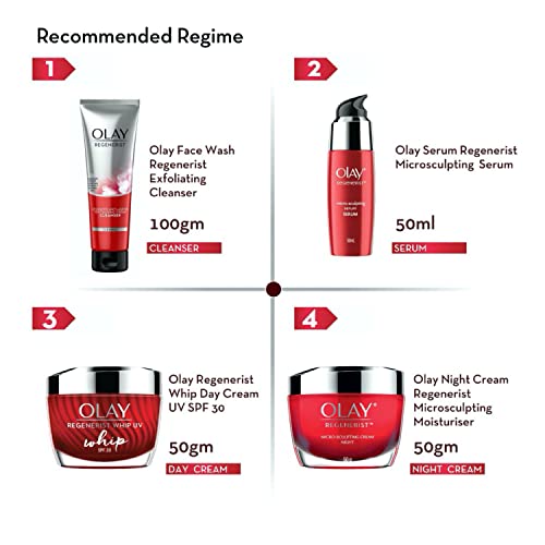 Olay Regenerist Microsculpting Cream For Intensely Hydrated & Firmer Skin, 50g