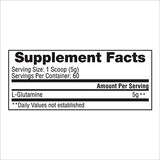 Gaspari Nutrition Glutamine Unflavored 10.58 oz (300 g) - Pure L-Glutamine Supplement