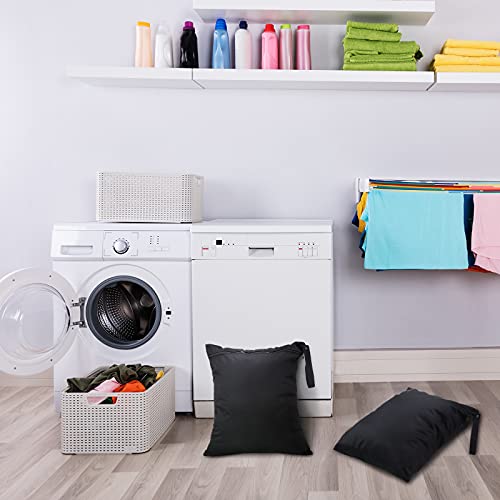 Shappy 2 Pcs Large Travel Laundry Bag - Washable Waterproof Wet Dry Clothes Storage