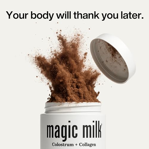 Fasted Athlete Magic Milk - Colostrum & Collagen Peptides Chocolate - 20 Servings