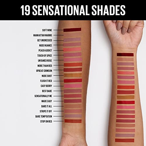 Maybelline Sensational Liquid Matte Lipstick - Nude Nuance 21