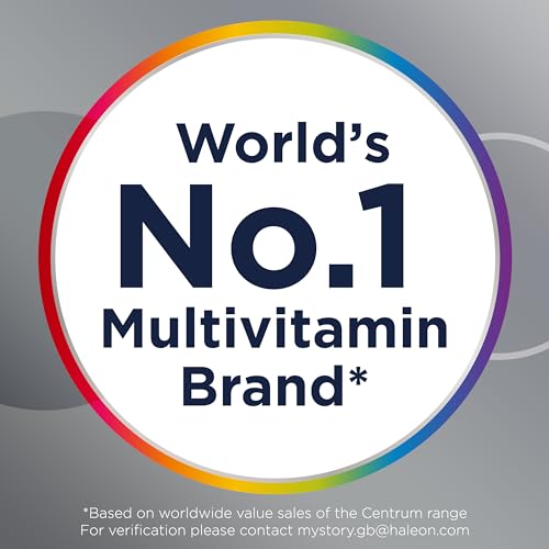 Centrum 50+ Age Support Multivitamin Tablets - 100 Tablets