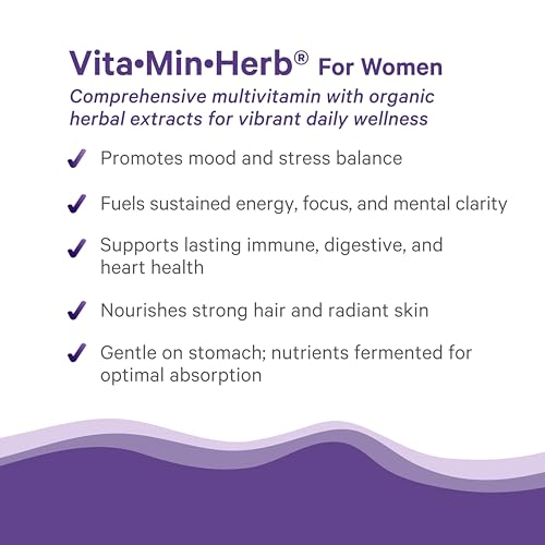 The Synergy Company Vita·Min·Herb Multivitamin for Women - 120 Tablets