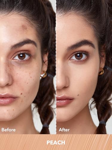 SHEGLAM Magic Color Correcting Concealer, Long Lasting Light Peach Brightening Full Coverage Concealer