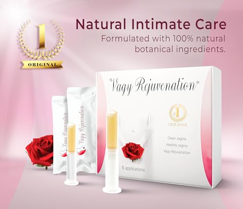 Vagy Rejuvenation Herbal Gels – Natural Moisturizer for Dryness & pH Balance – Botanical Treatment for Menopausal Women – 5 Applications