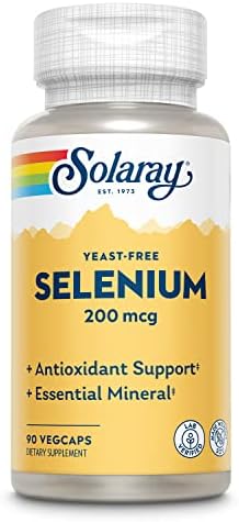 Solaray Selenium 200mcg - 90 VegCaps