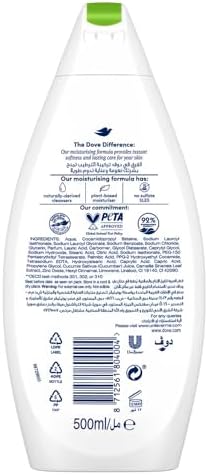 Dove Refreshing Body Wash - Cucumber & Green Tea - Sulfate & Paraben Free