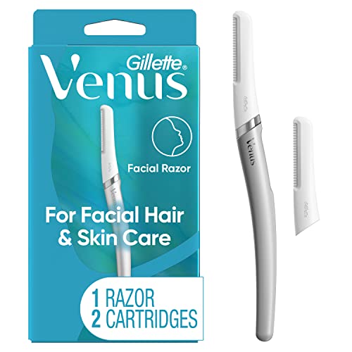 Gillette Venus Dermaplaning Tool - 2 Blade Refills, Face Razors for Women