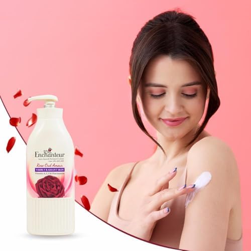 Enchanteur Satin Smooth Rose Oud Amour Body Lotion - 500ml