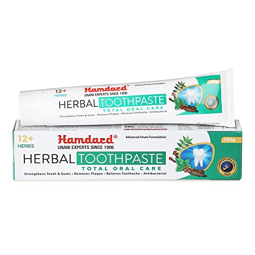 Hamdard Herbal & Paan Total Oral Care Antibacterial Toothpaste - Combo Pack (2 x 100gm)